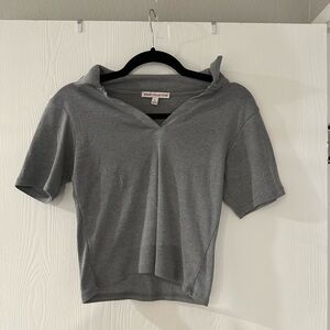 Gray Women's Top